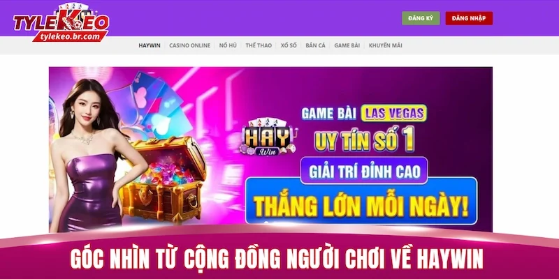 HAYWIN | Top 5 Tiêu Chí Đánh Giá Toàn Diện Nền Tảng 1 Góc nhìn từ cộng đồng người chơi về HAYWIN