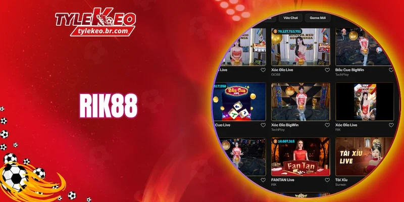 RIK88 là cái tên được nhiều người biết